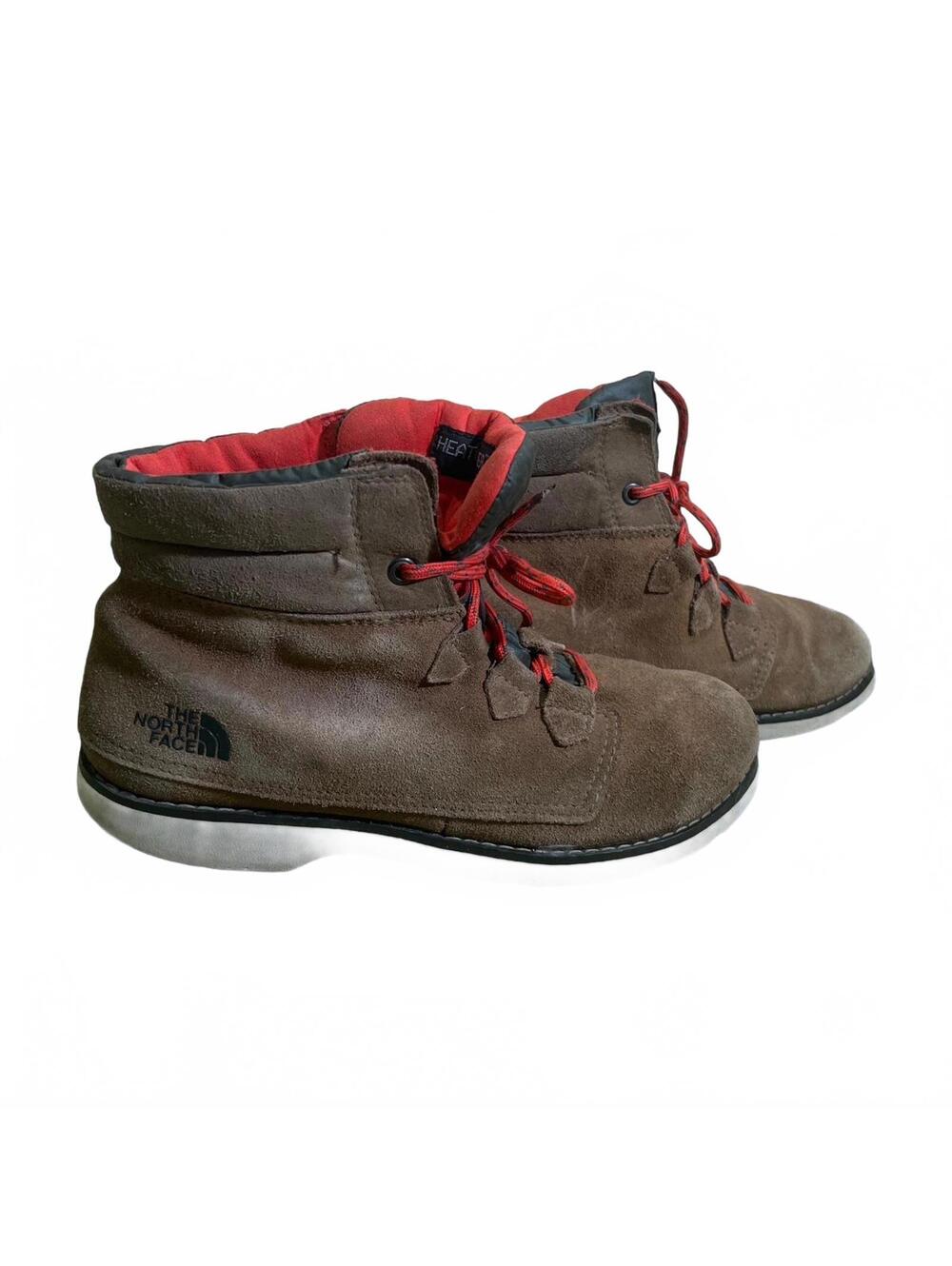 The North Face Brown Heatseeker Leather Insulated Boots Women Size 7.5 / EU 38.5